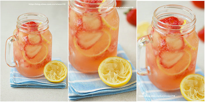 草莓柠檬Punch潘趣酒的做法